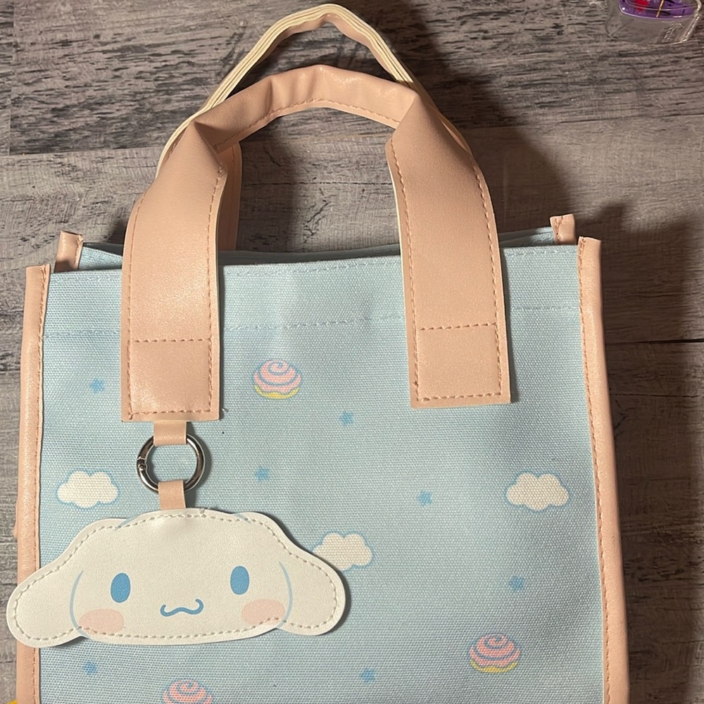 Small Sanrio Cinnamoroll tote bag!